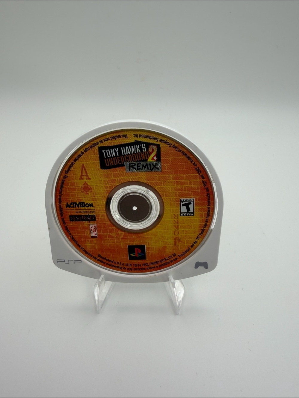 Tony Hawk’s Underground 2 Remix PSP UMD Tested Working